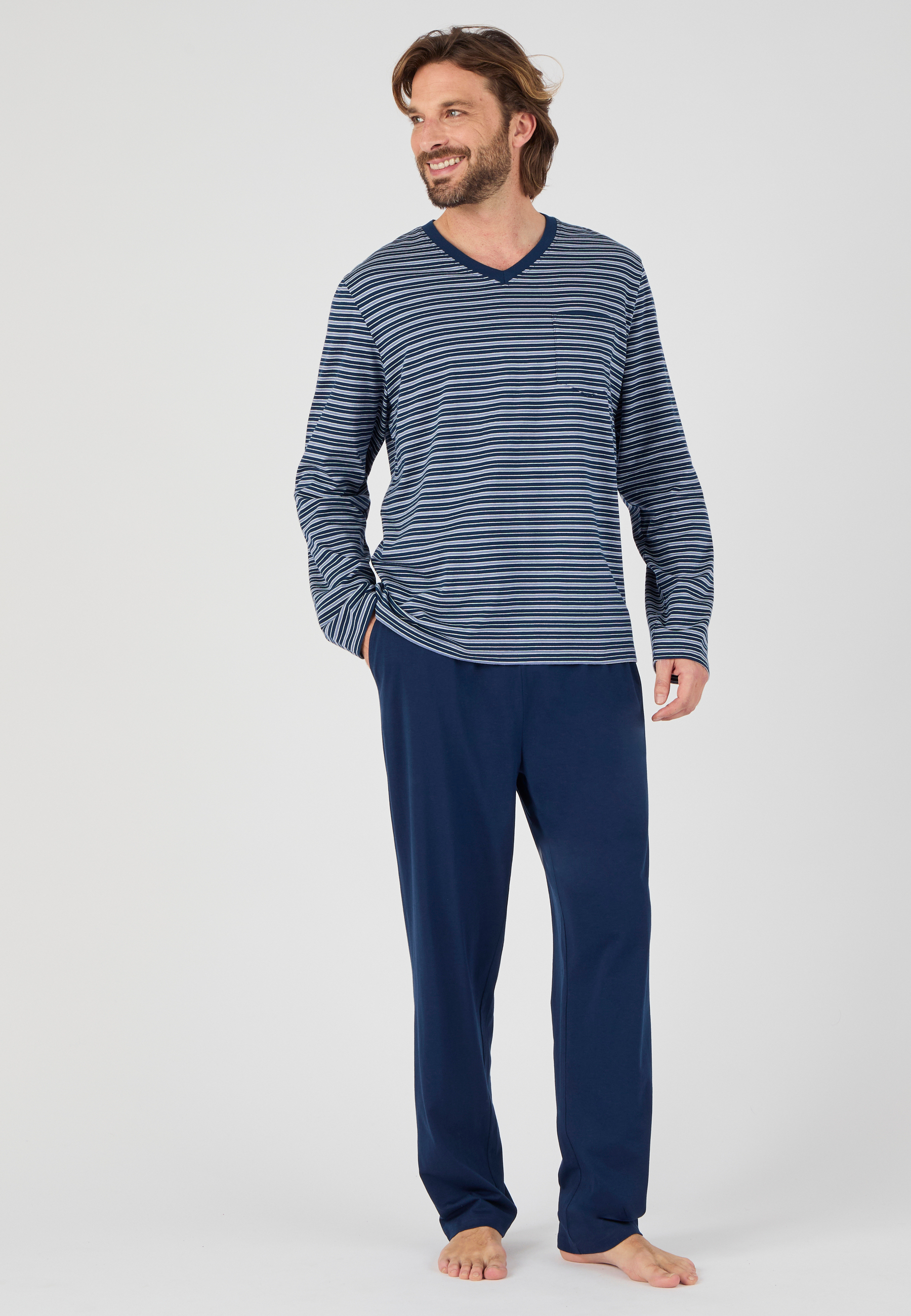 Pyjama en maille jersey, DAMART