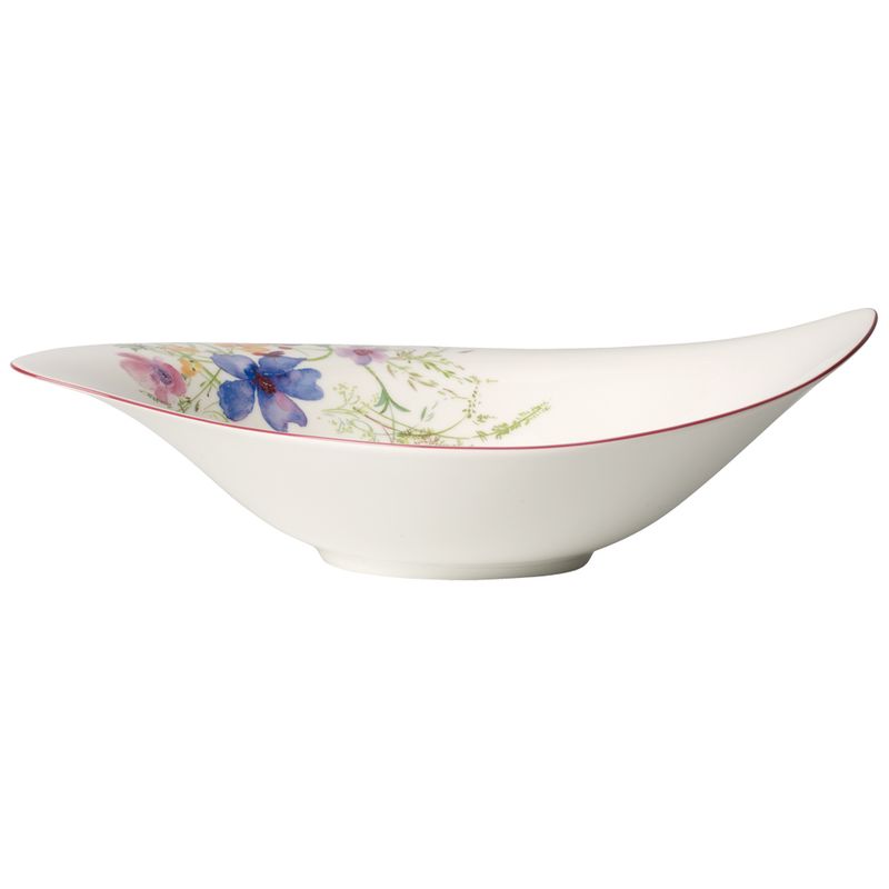 Coupelle à Sauce Villeroy & Boch Mariefleur Gris - Porcelaine Premium - 12x8 Cm - Lavable Au Lave-vaisselle - 10