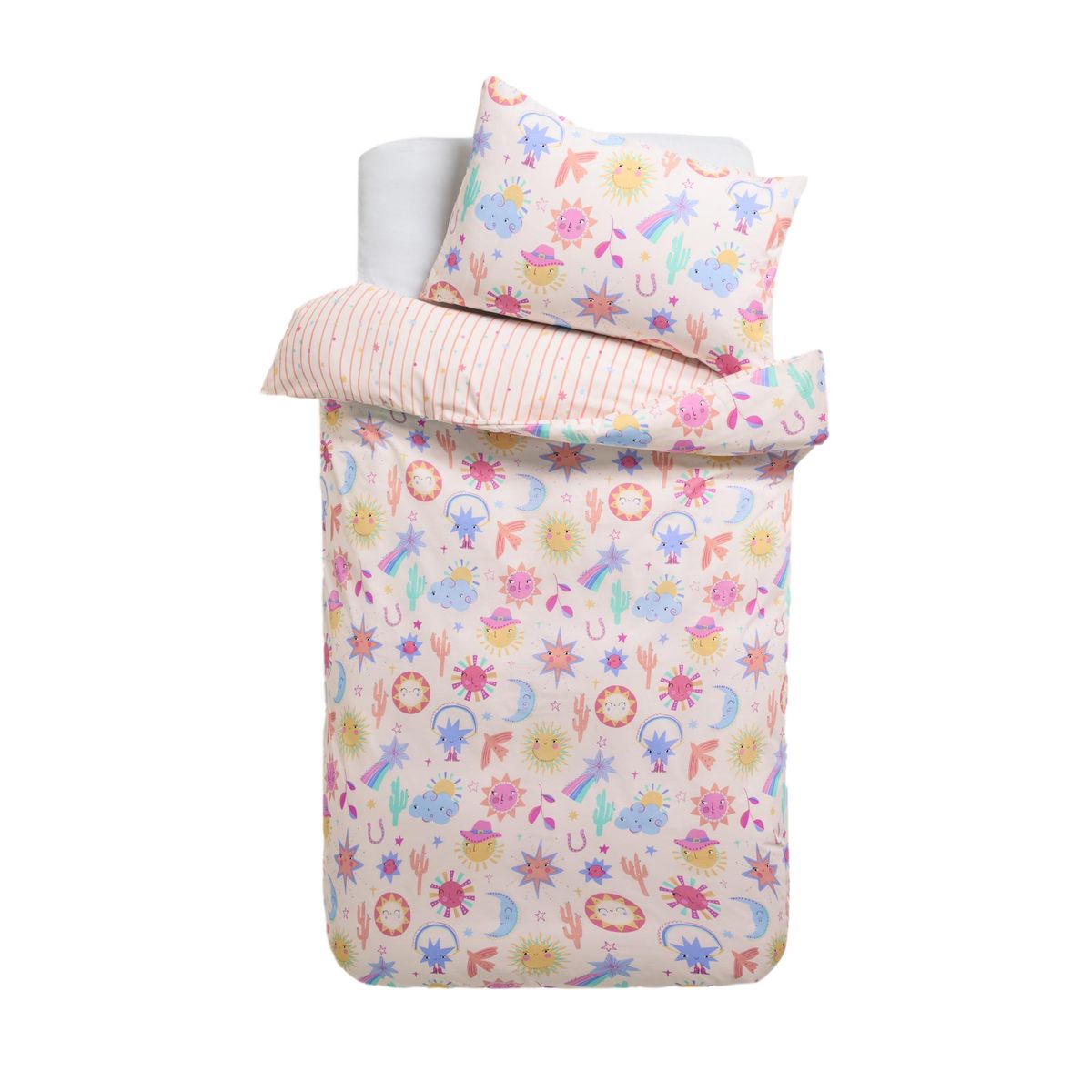 Parure housse de couette et taie d'oreiller, NEXT