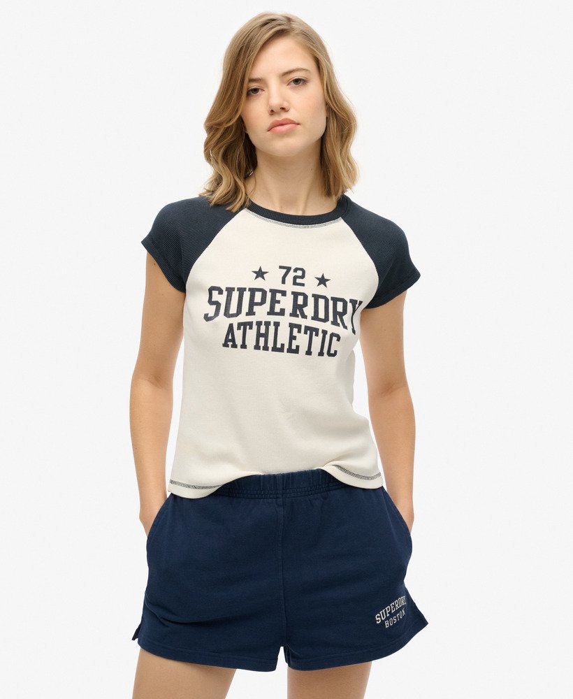 T-shirt à mancherons raglan Athletic Essentials, SUPERDRY