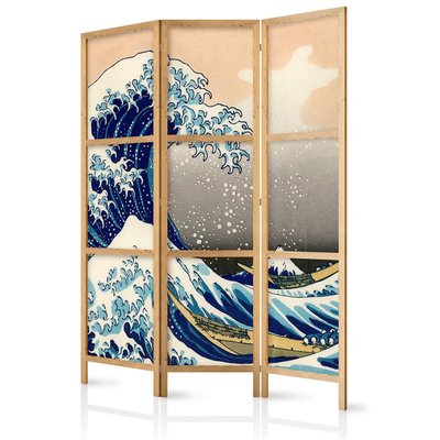 Paravent japonais Great Waven Kanagawa ARTGEIST