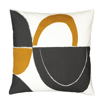 Comoe Embroidered Cushion Cover LA REDOUTE INTERIEURS
