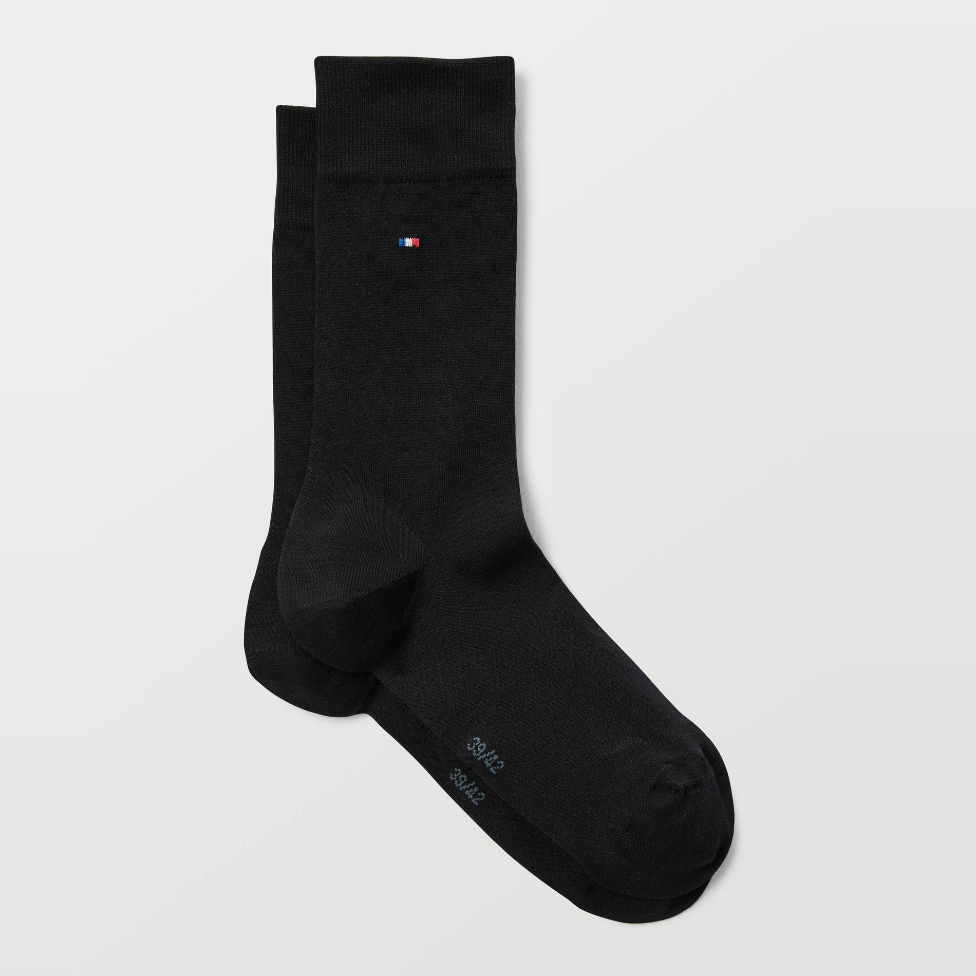 Chaussette unitaire en tencel fabrication française, MONOPRIX