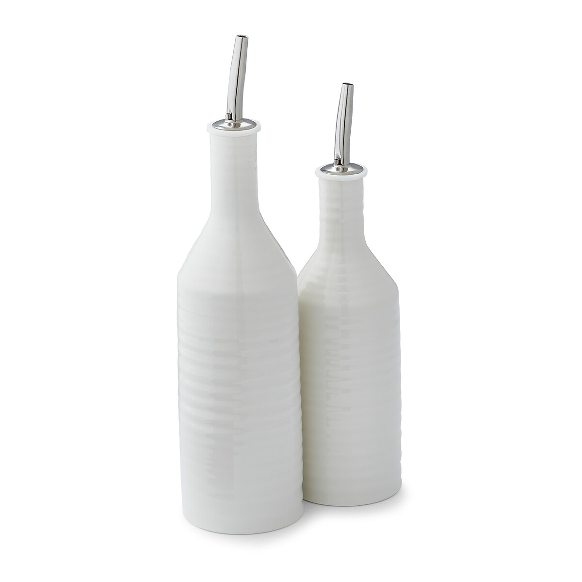 White Oil & Vinegar Bottle Set, SOPHIE CONRAN FOR PORTMEIRION