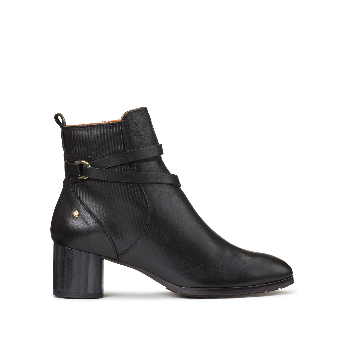 Calafat leather ankle boots, black, Pikolinos | La Redoute
