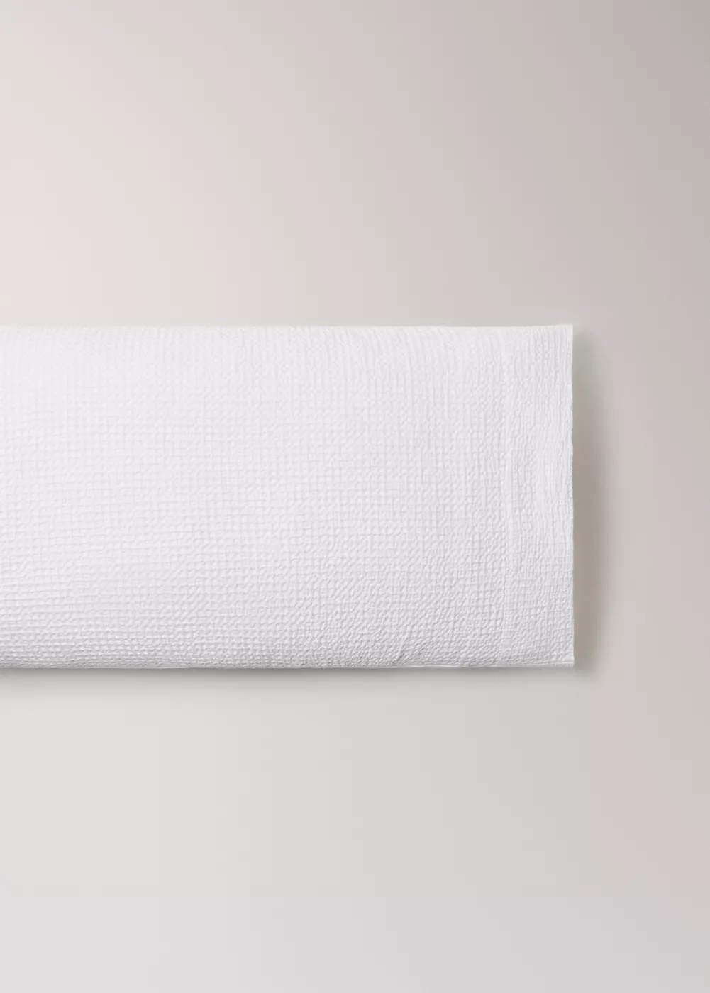 Housse d’oreiller coton percale nid d’abeille 45x110 cm, MANGO HOME