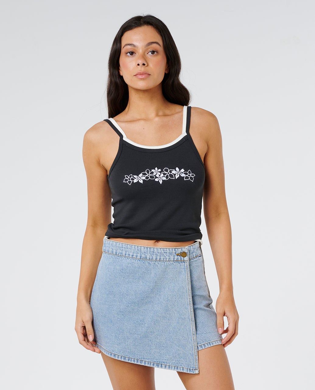 Jupe-short en DENIM Ellie, RIP CURL