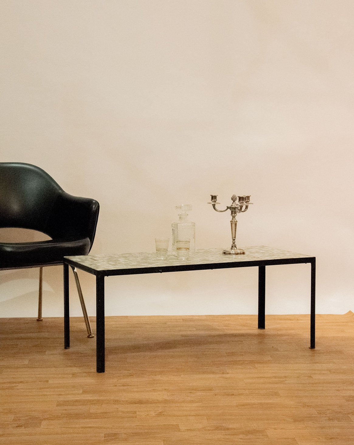 Table basse en céramique Donna N°466 - Bon état, DEBONGOUT