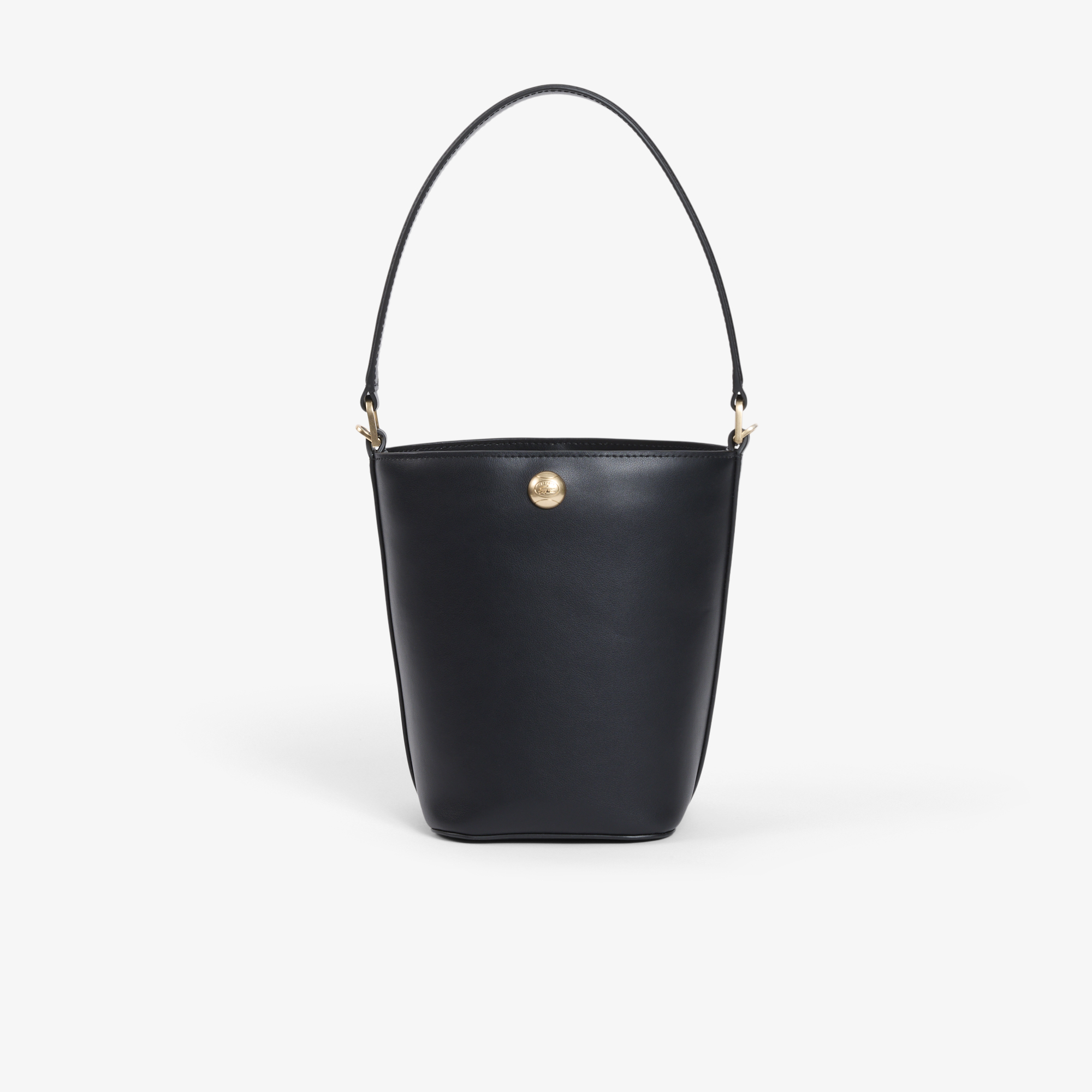 Petit sac seau Tennis Bliss en cuir, LACOSTE