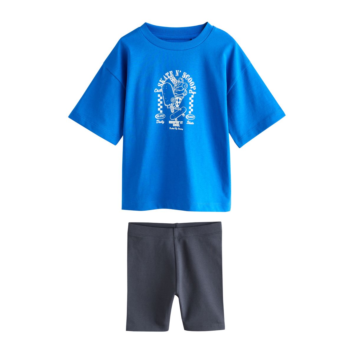 Ensemble short cycliste et t-shirt, NEXT