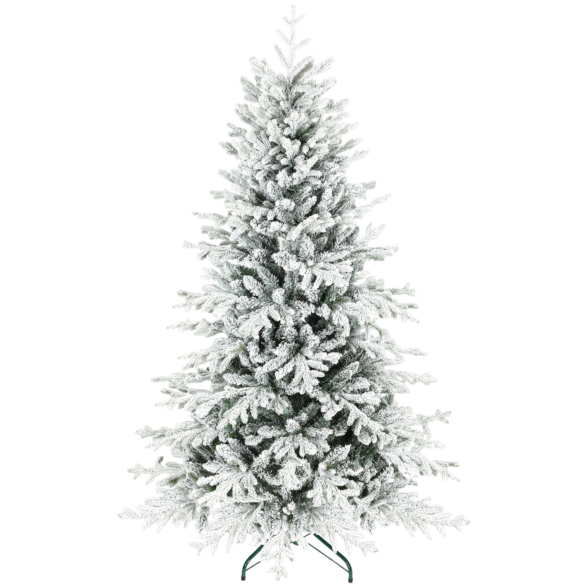 Sapin de Noël Plastique Vert, HOMCOM