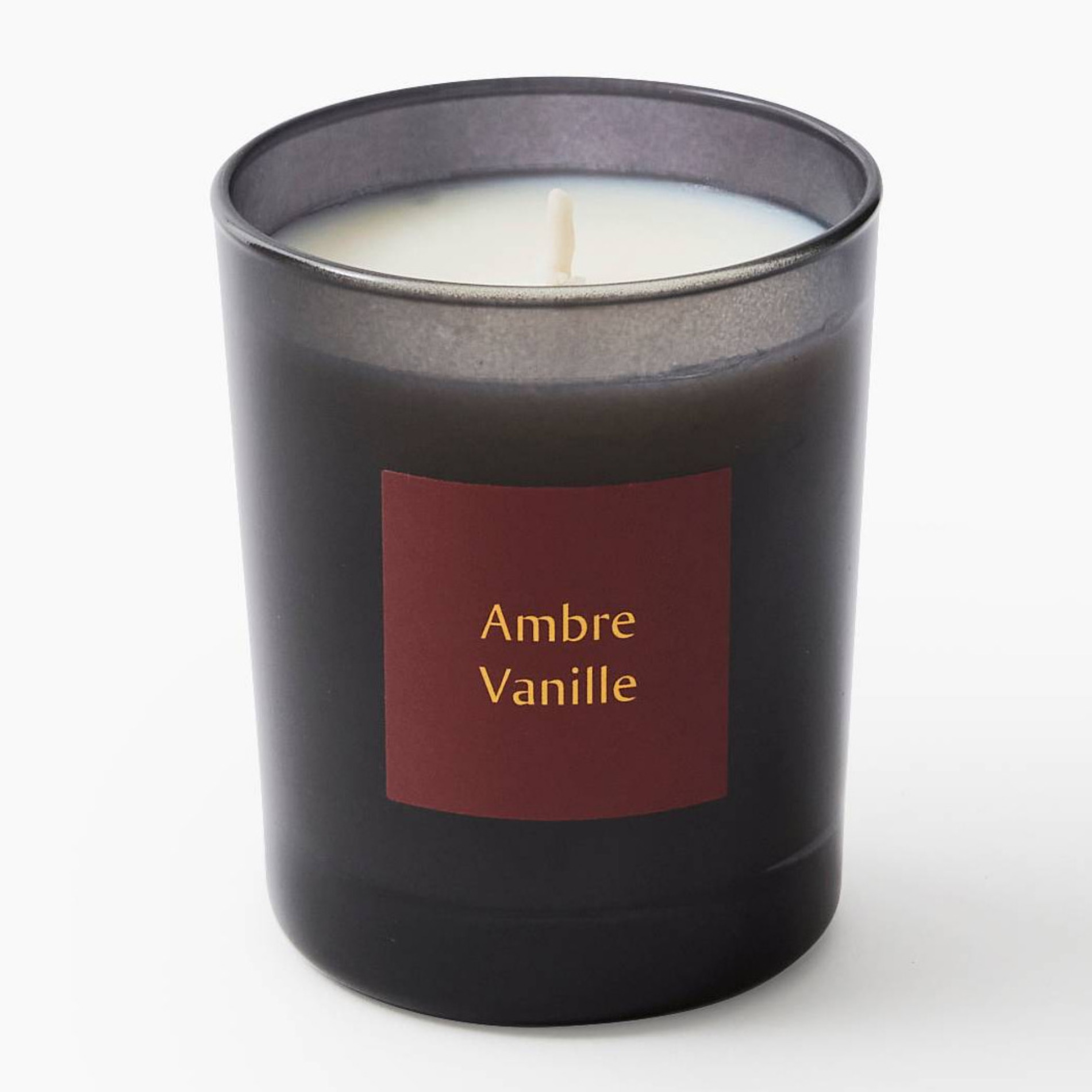 Bougie dans pot, parfum Ambre et Vanille, 180gr, MONOPRIX MAISON