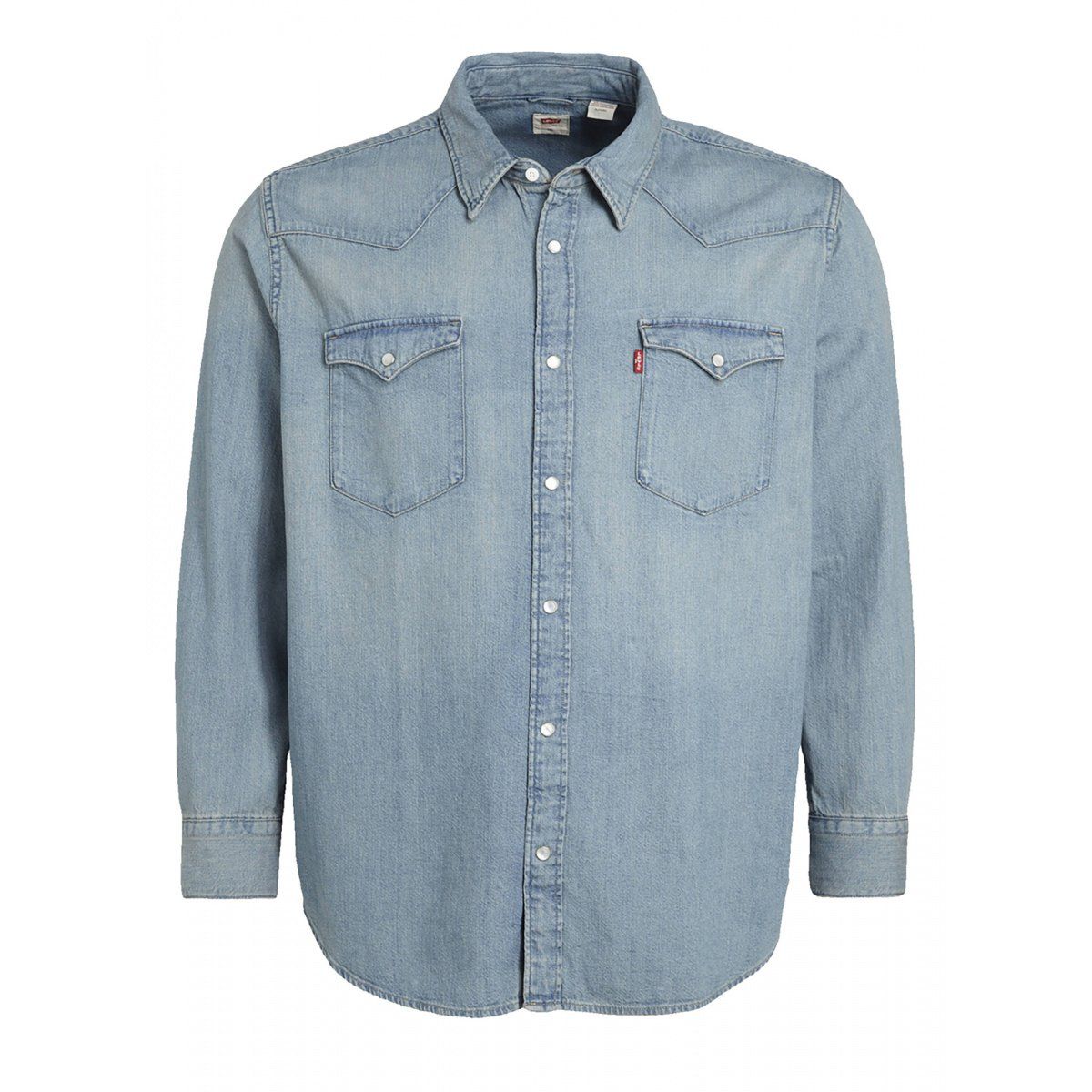 levi's big and tall denim shirts