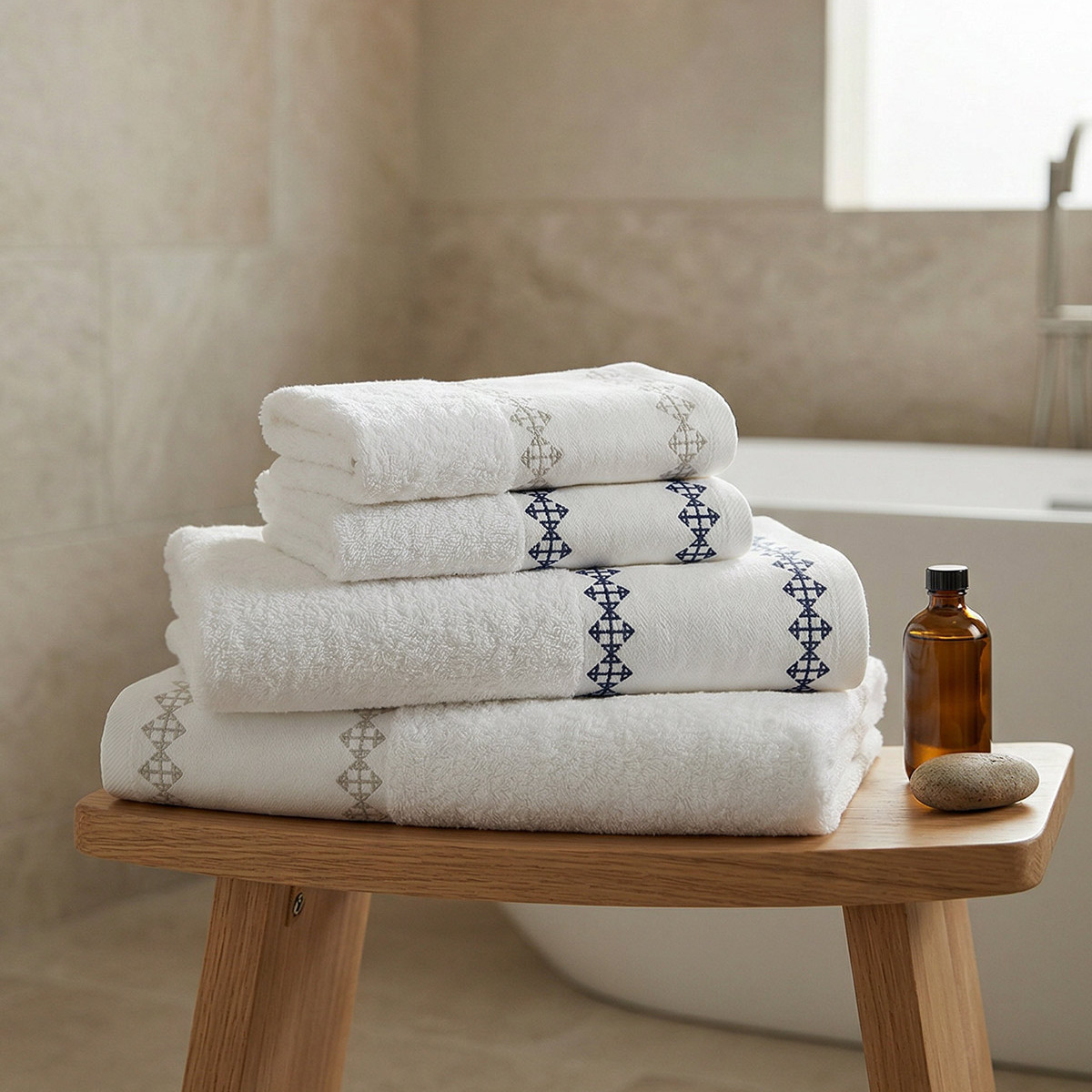 Ensemble de bain 4 pièces ARROW, SENSEI MAISON