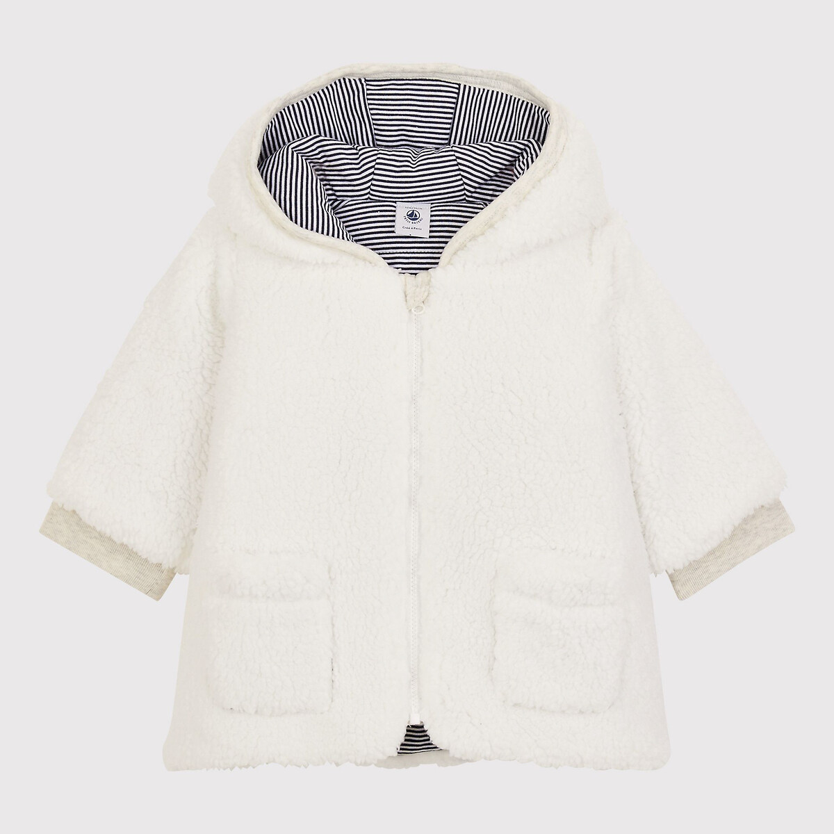 OKSakady Nouveau Née Bébé Fille Duveteux Fausse Fourrure Manteau Veste Cap Manteau Poncho 0-3 Ans