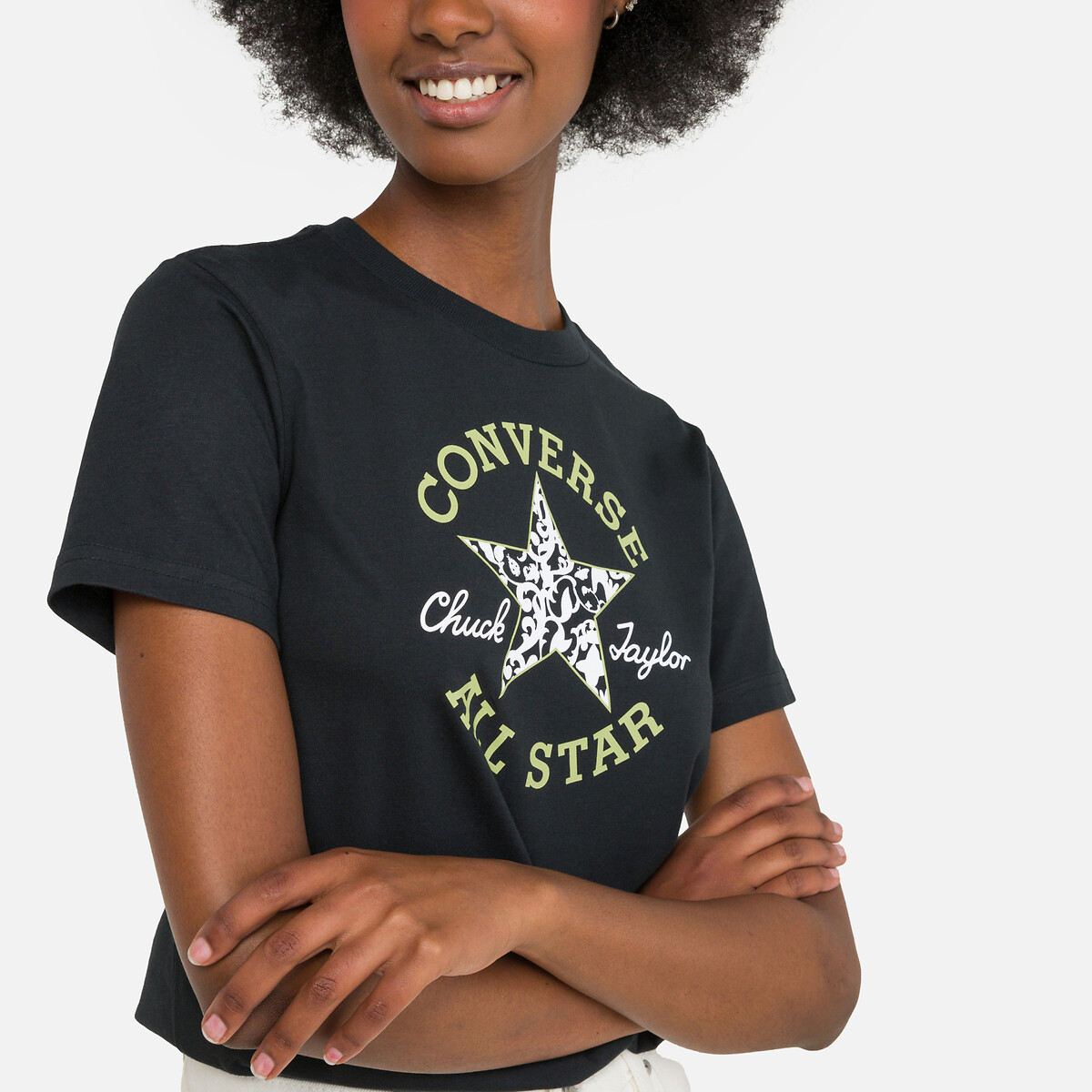 Image of Chuck Patch Cotton T-Shirt