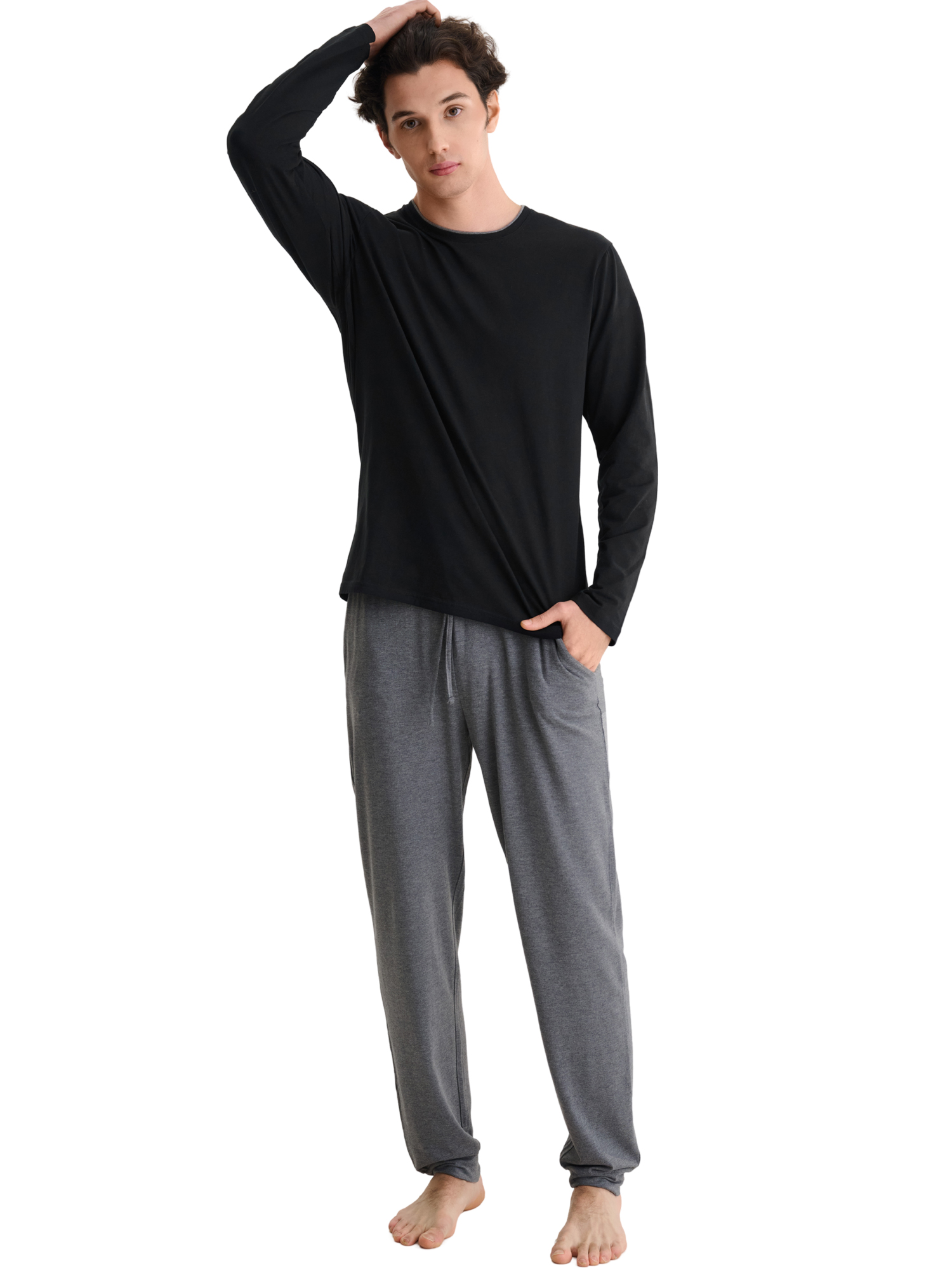 Pyjama pantalon top manches longues Titan, LISCA