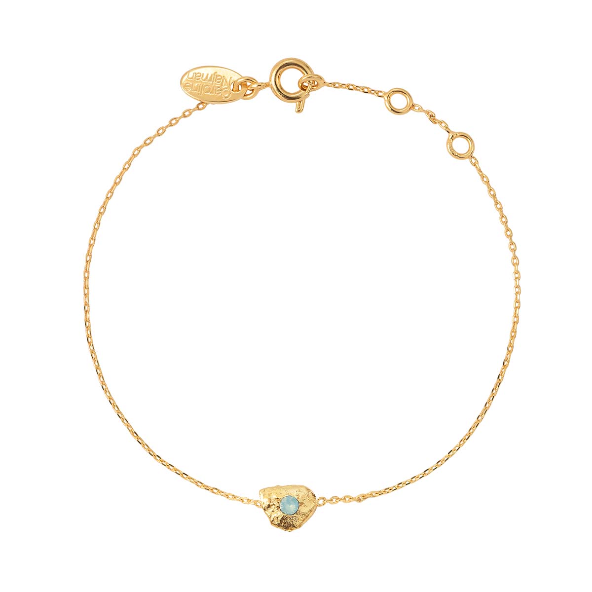 Bracelet doré emerald - eleven, CAROLINE NAJMAN