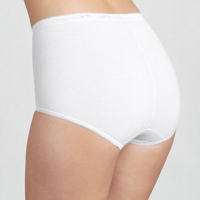 Pack of 3 Basic + Maxi Knickers in Cotton SLOGGI