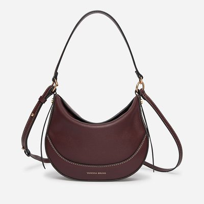 Mini Daily Shoulder Bag in Leather VANESSA BRUNO