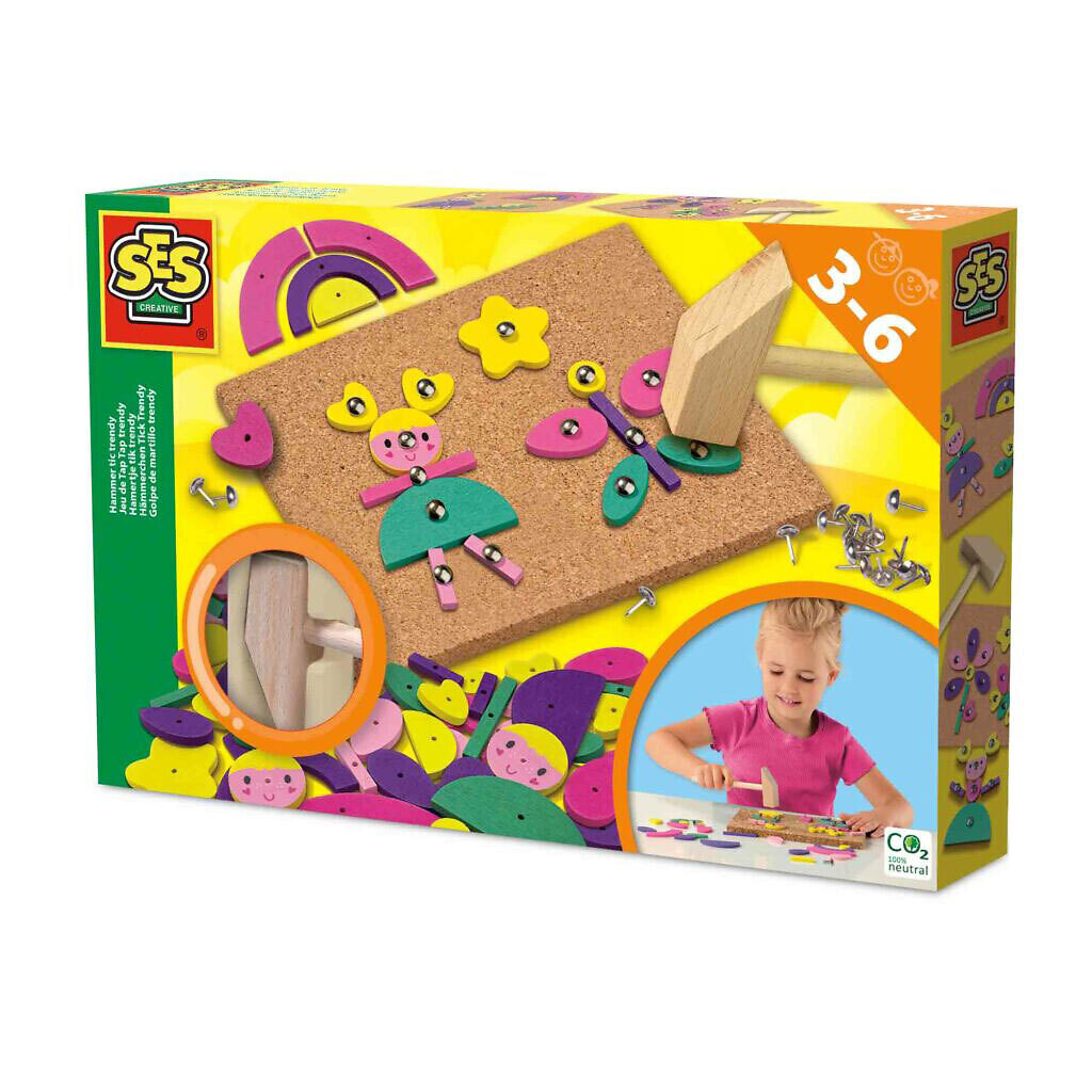 Construo Com Martelo Figuras Trendy Hobby, SES, SES