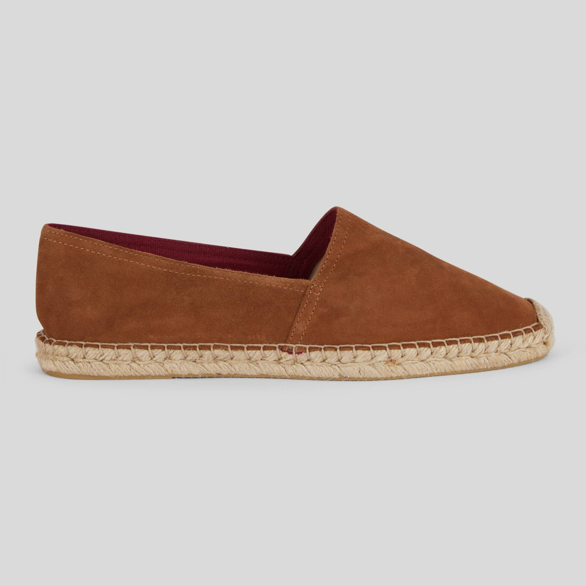 Espadrilles en cuir, MONOPRIX