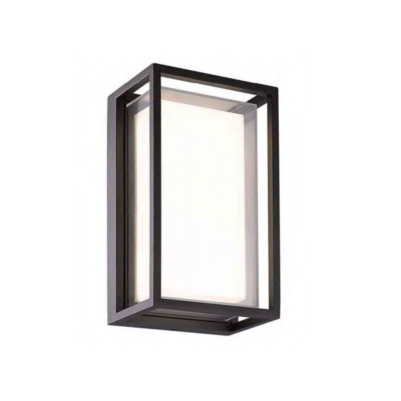 Applique Extérieure Led Métal Gris foncé Chami Ip65, MILLUMINE