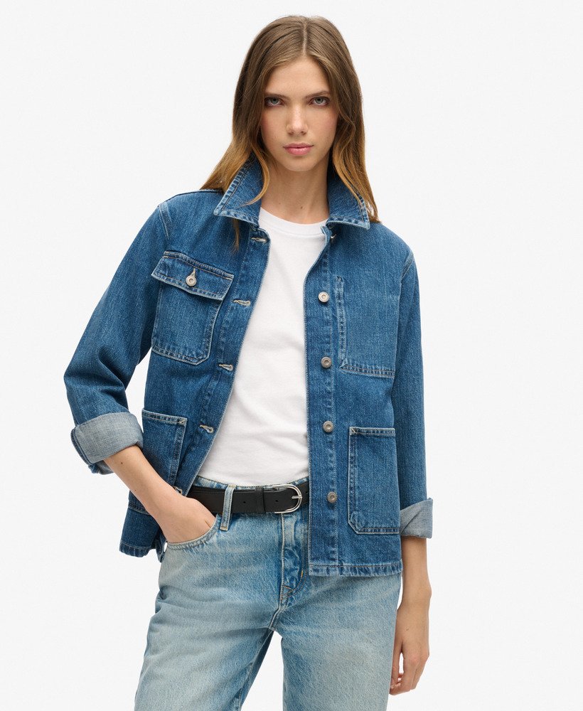 Veste en jean Chore, SUPERDRY