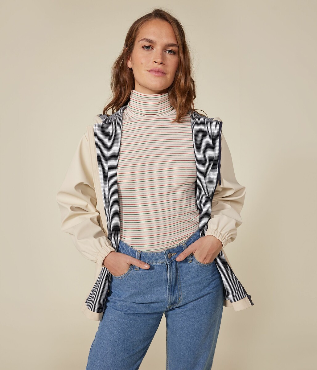 Ciré à capuche femme, PETIT BATEAU