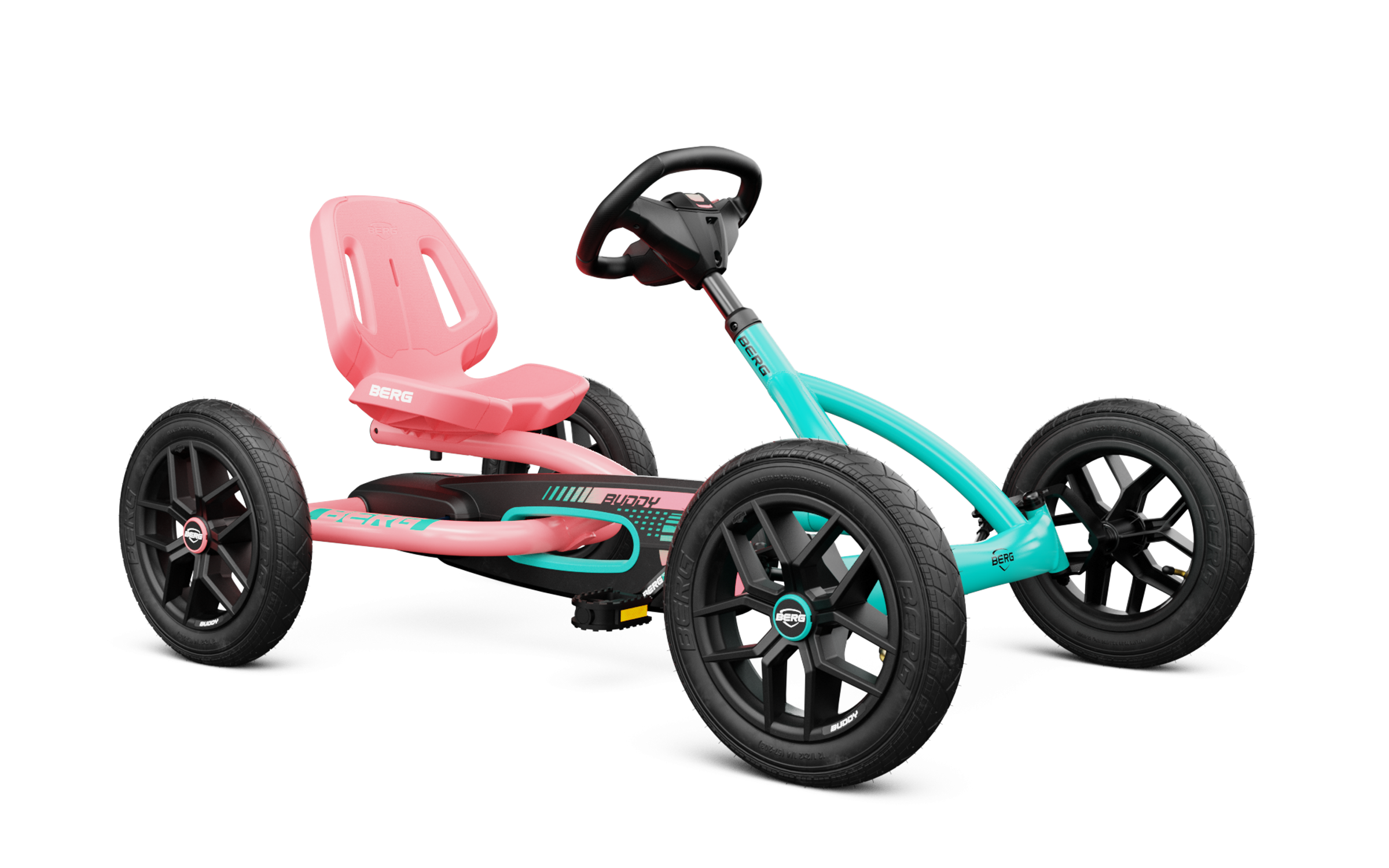 Kart à Pédales pour Enfants, 3+ Ans, Buddy Lua, BERG TOYS
