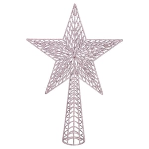 Cimier De Sapin De Noël En Forme De Cerf étoilé Doré - Décoration élégante Et Facile à Installer