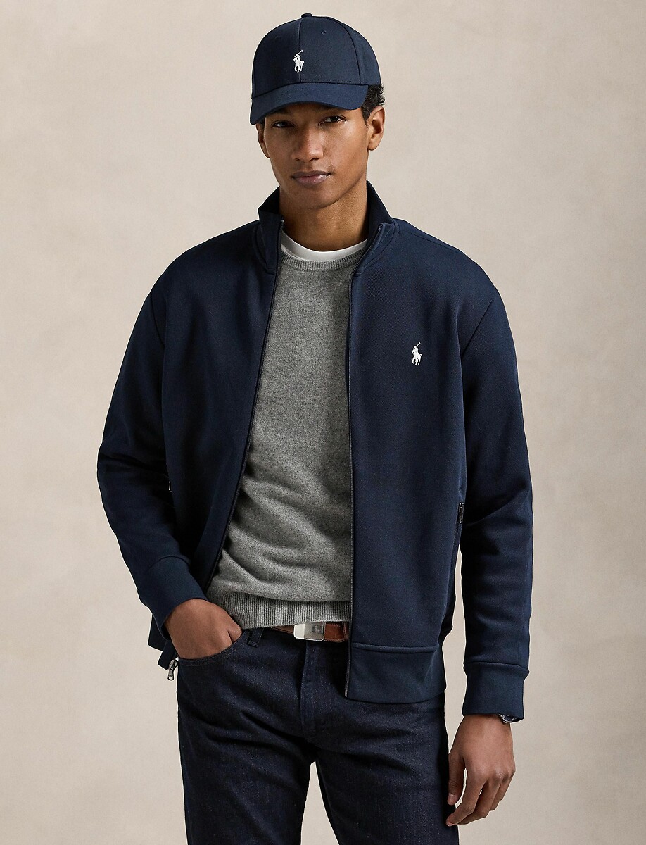Veste d'athlétisme en maille double, POLO RALPH LAUREN