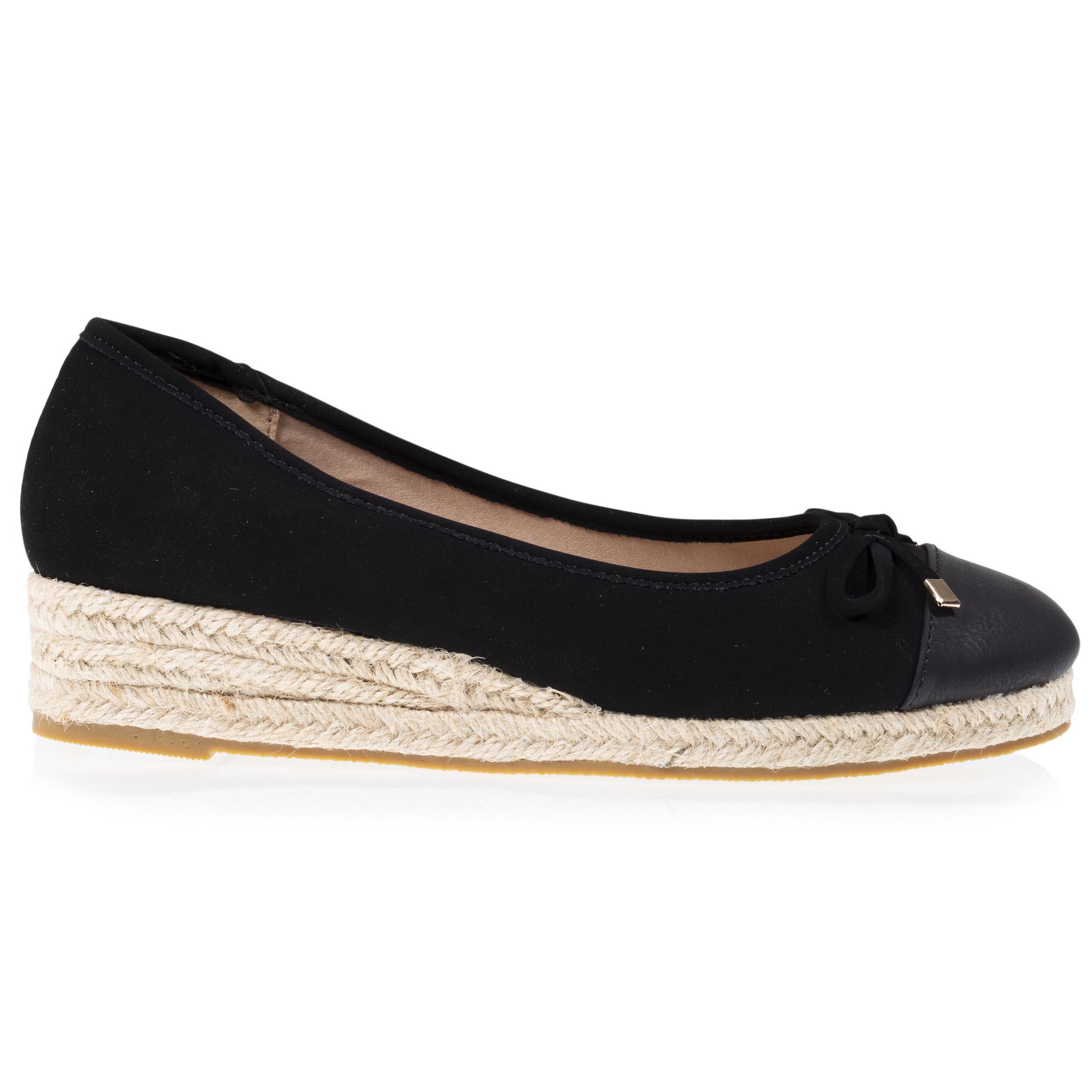 Ballerines à talon de 4 cm, très confortables, ISOTONER