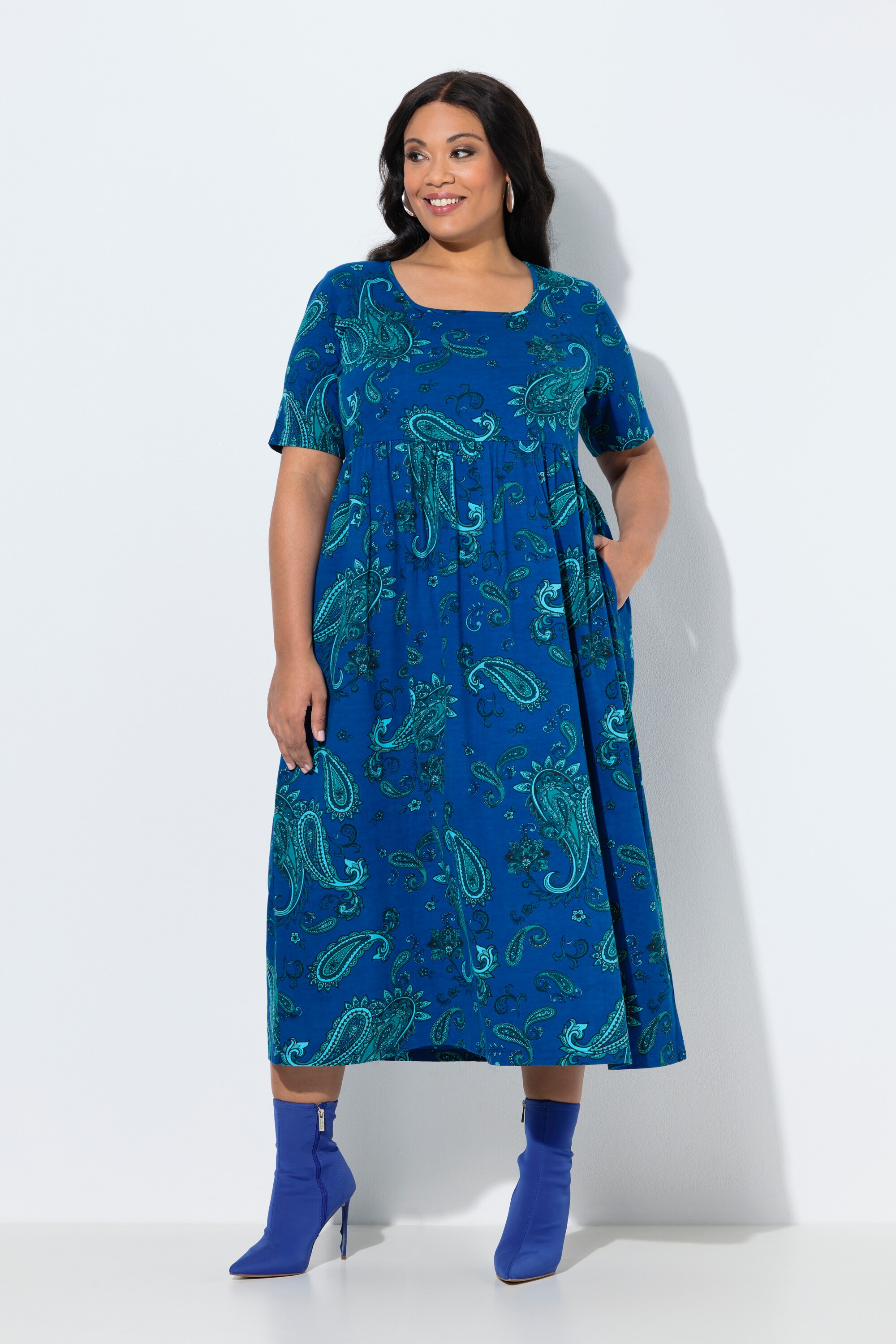 Robe maxi en jersey, ULLA POPKEN