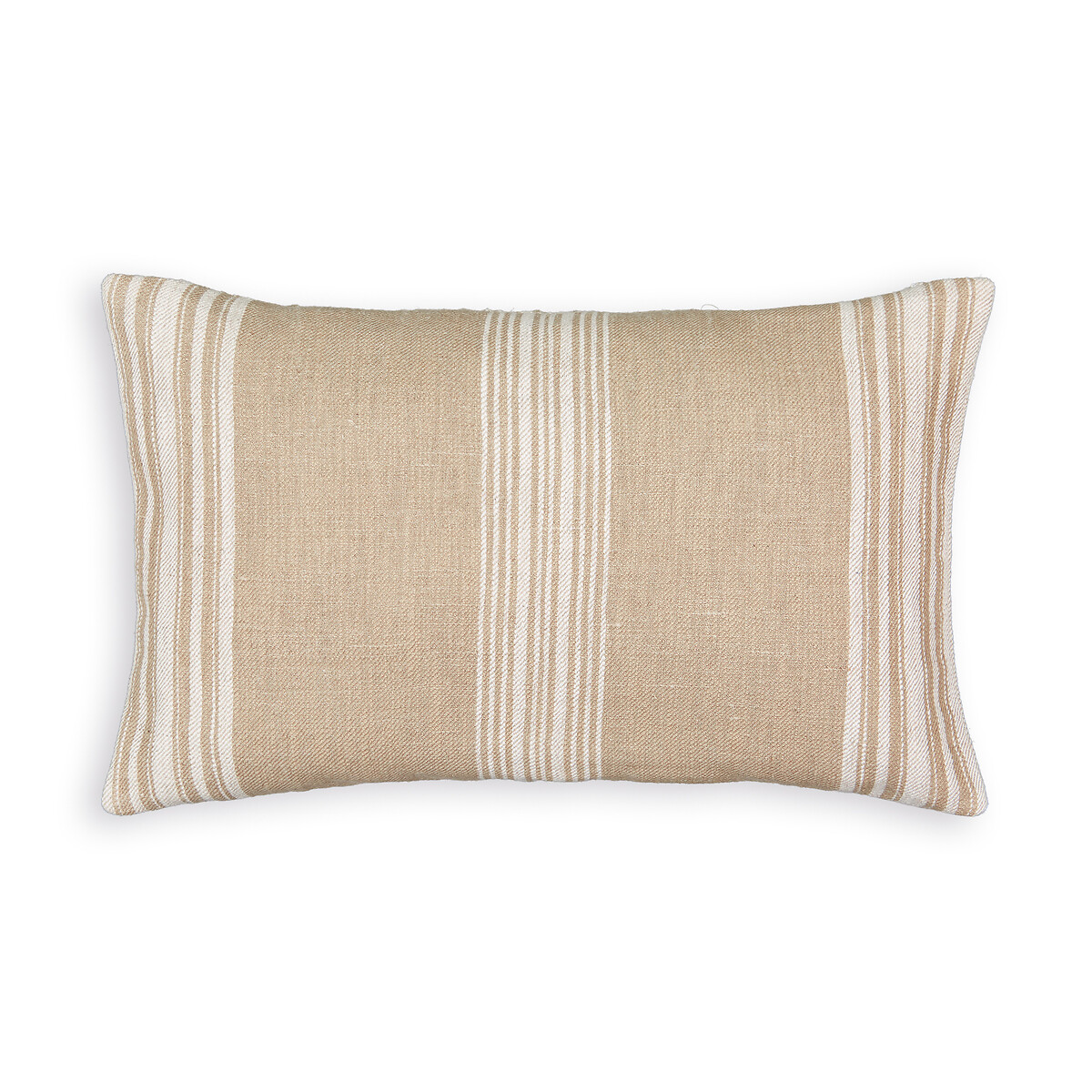 Belaga Striped Rectangular Cotton / Linen Cushion Cover