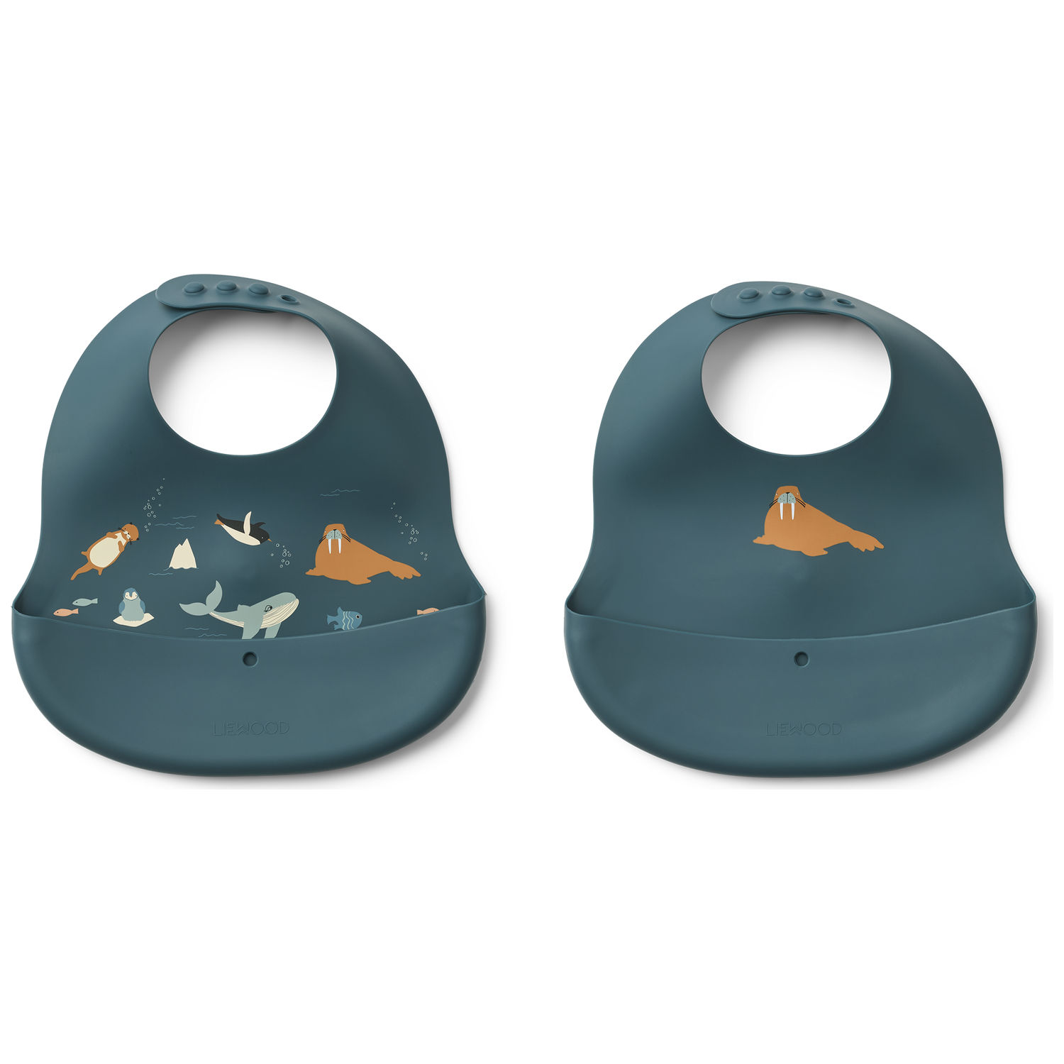 Lot de 2 bavoirs Ember, LIEWOOD