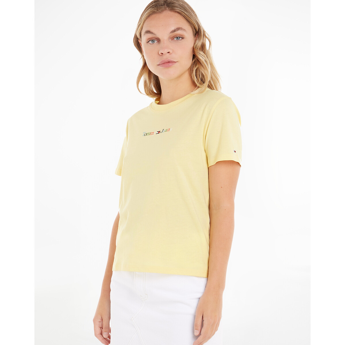 Tee shirt jaune online pastel femme