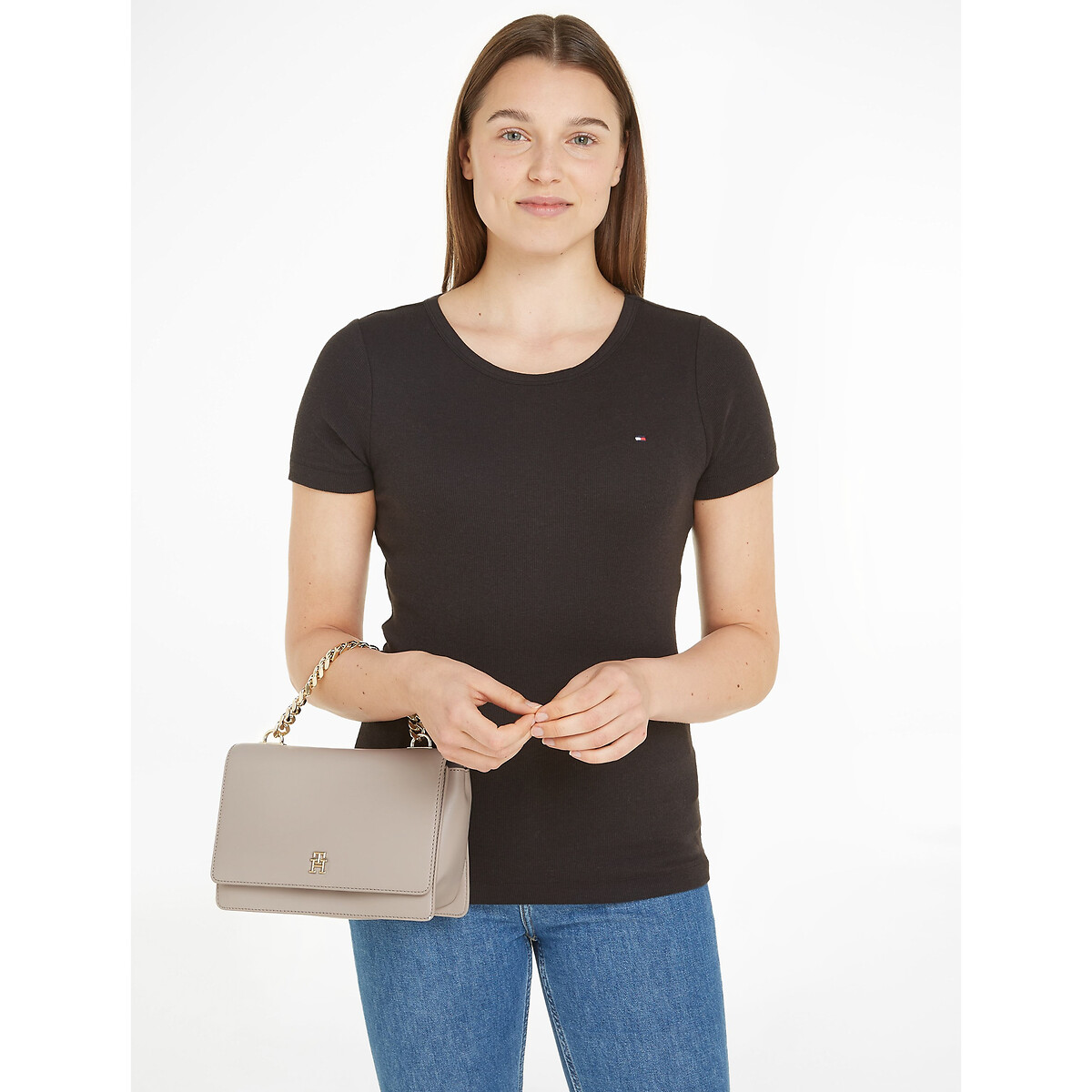 Handtas th refined med crossover Tommy Hilfiger La Redoute