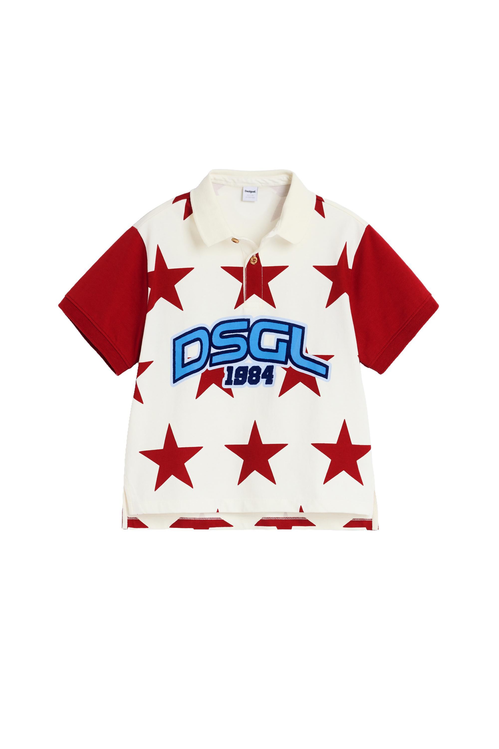 Polo étoiles logo, DESIGUAL