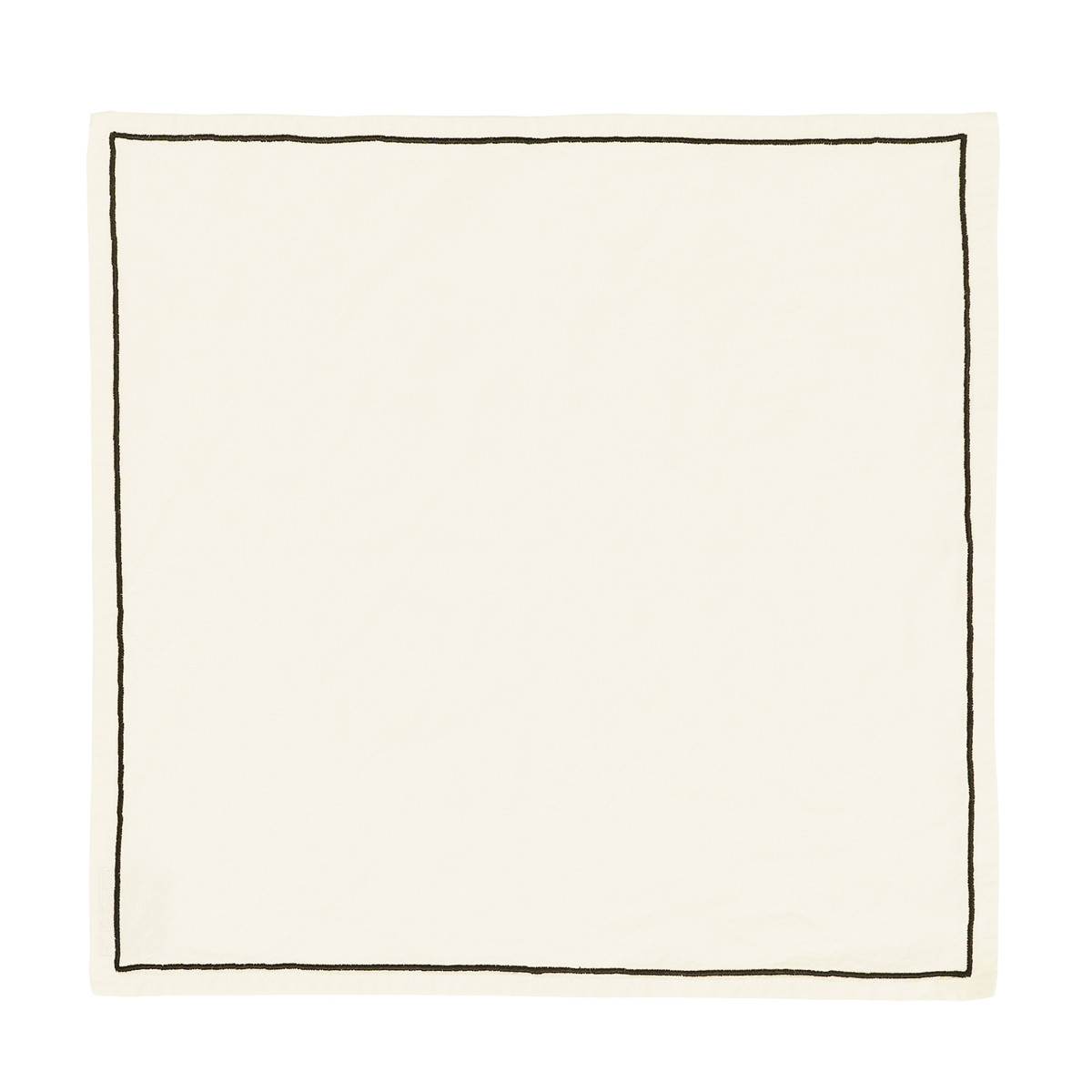Lot de 4 serviettes de table coton/lin SOFT DYED, SENSEI MAISON