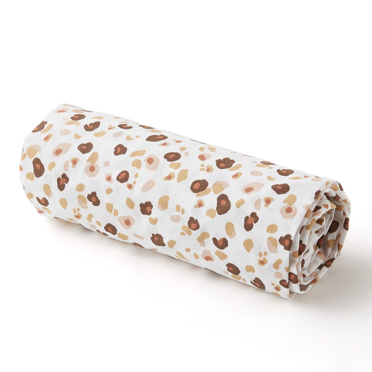 Drap housse enfant en coton LÉOPARD, COCOEKO