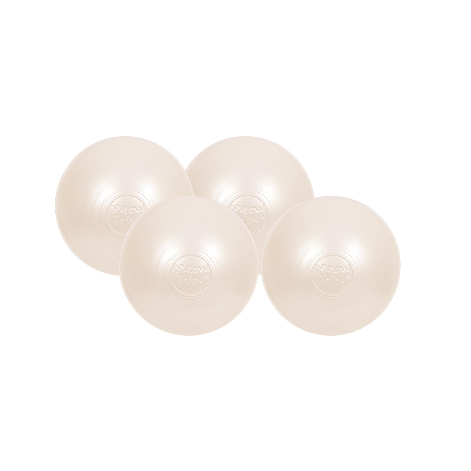 Lot 50 balles de jeu pour bébé et piscine, MEOW BABY