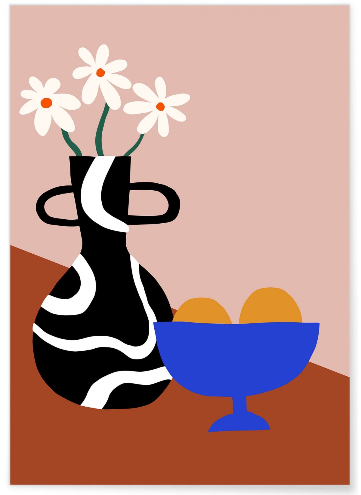 Affiche Vase de fleurs, L'AFFICHERIE