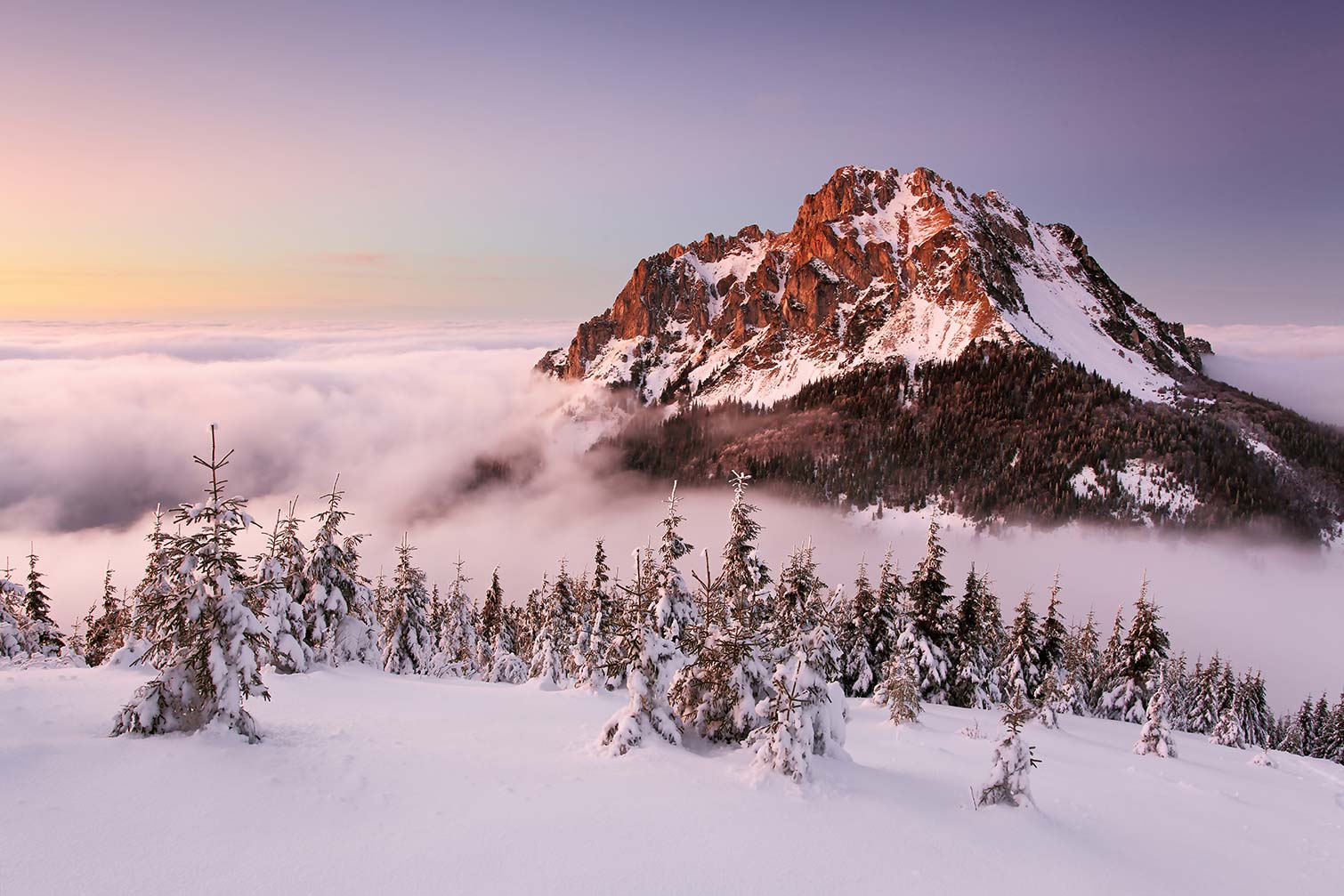 Tableau montagne 2500 mètres, HEXOA