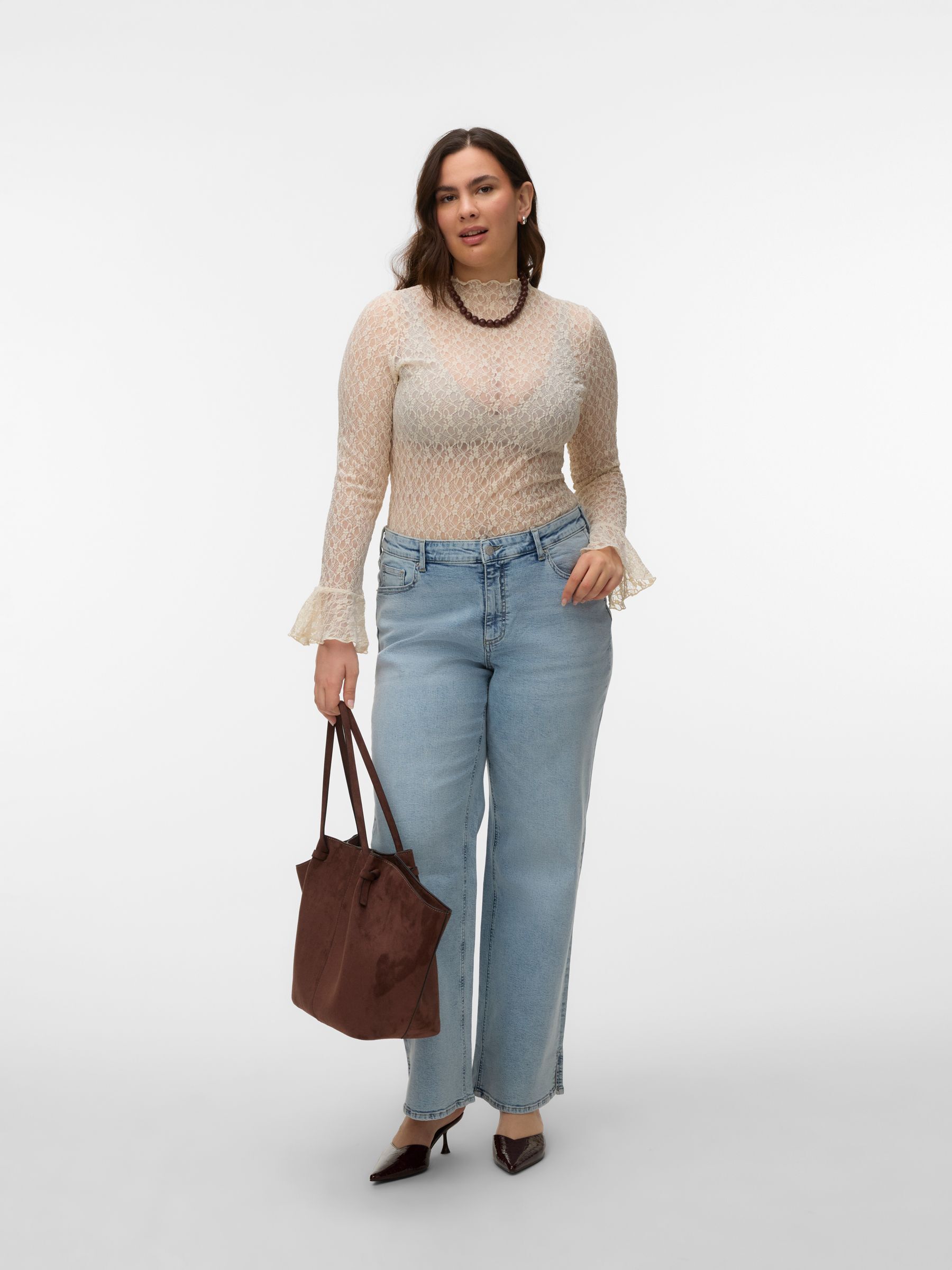 Jean À Coupe Large, VERO MODA