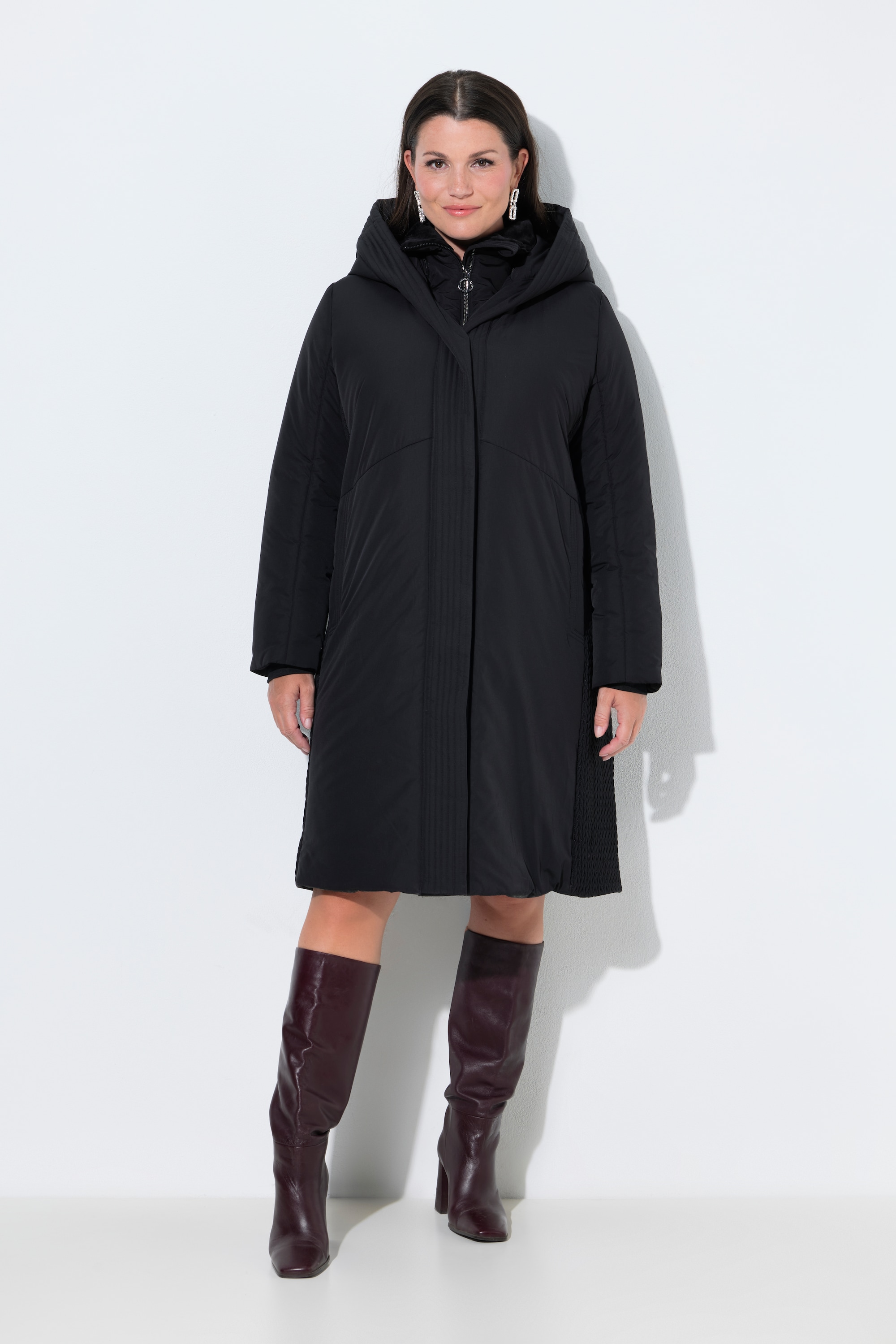 Manteau à capuche aspect duvet, ULLA POPKEN
