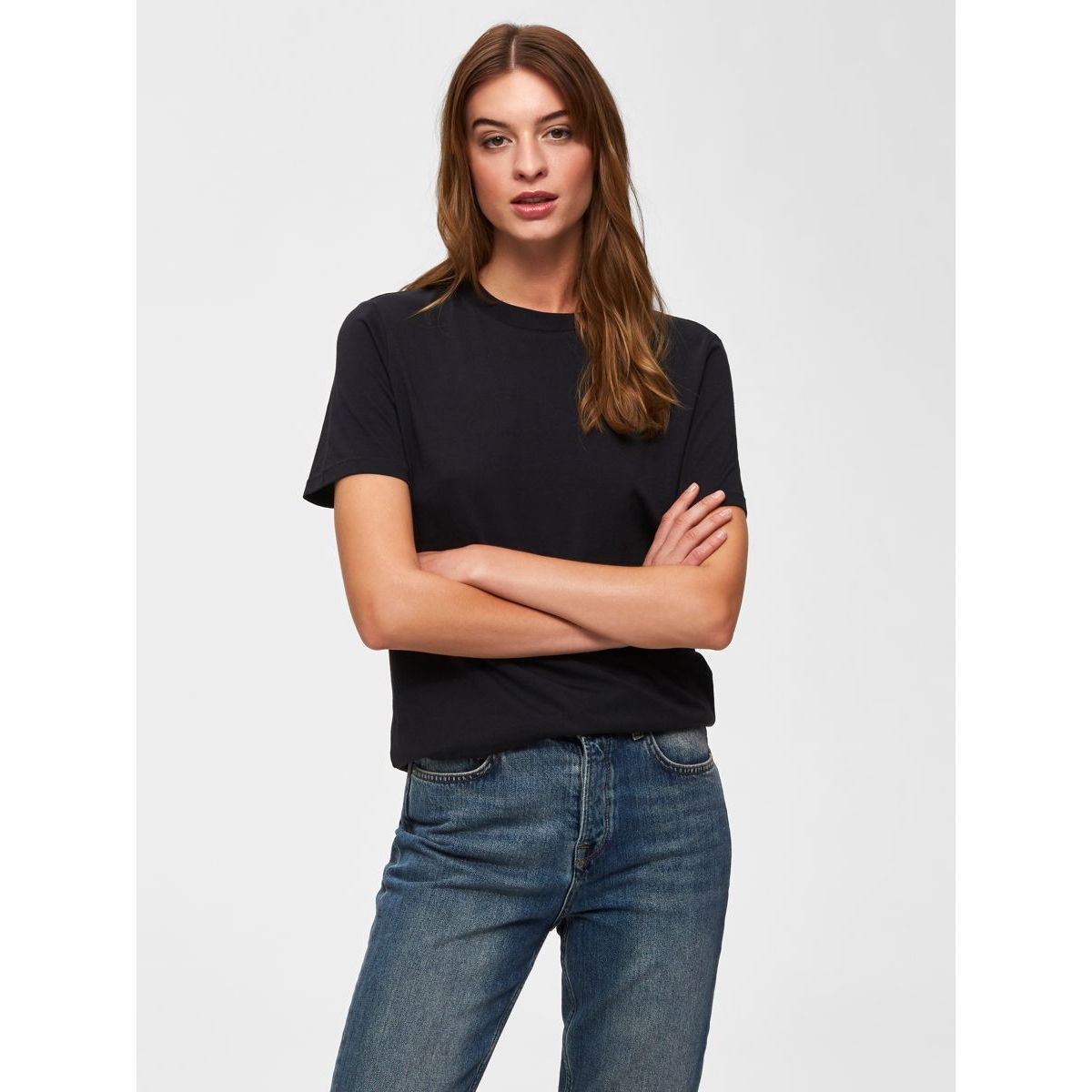 T shirt coton Selected Femme La Redoute