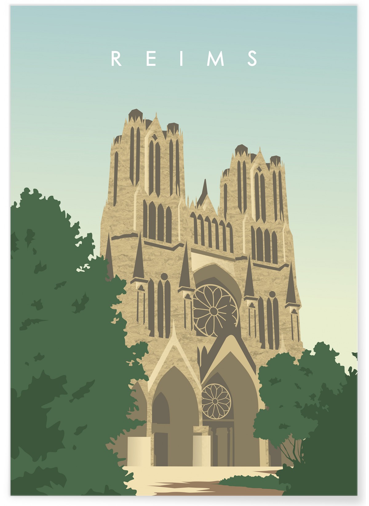 Affiche ville Reims, L'AFFICHERIE