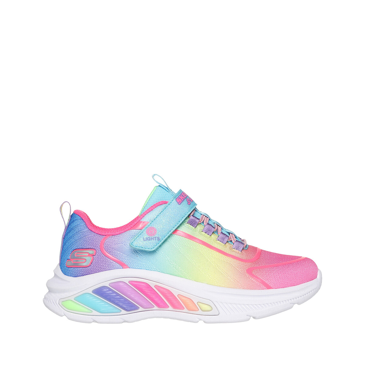 Skechers rainbow cheap trainers