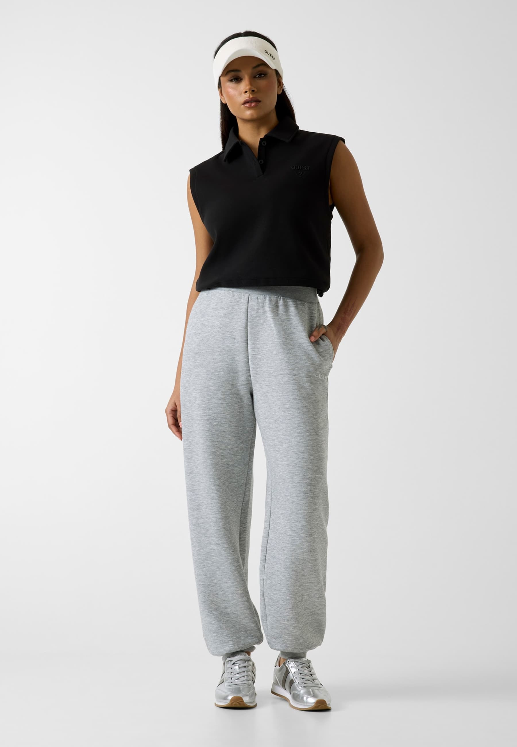 Joggers En Mélange De Viscose, GUESS